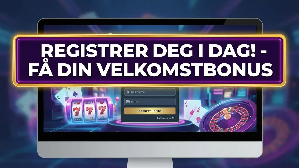 Registrering med bonus
